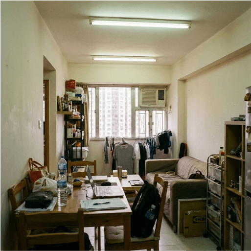 在城市生活中，
空間愈來愈有限。