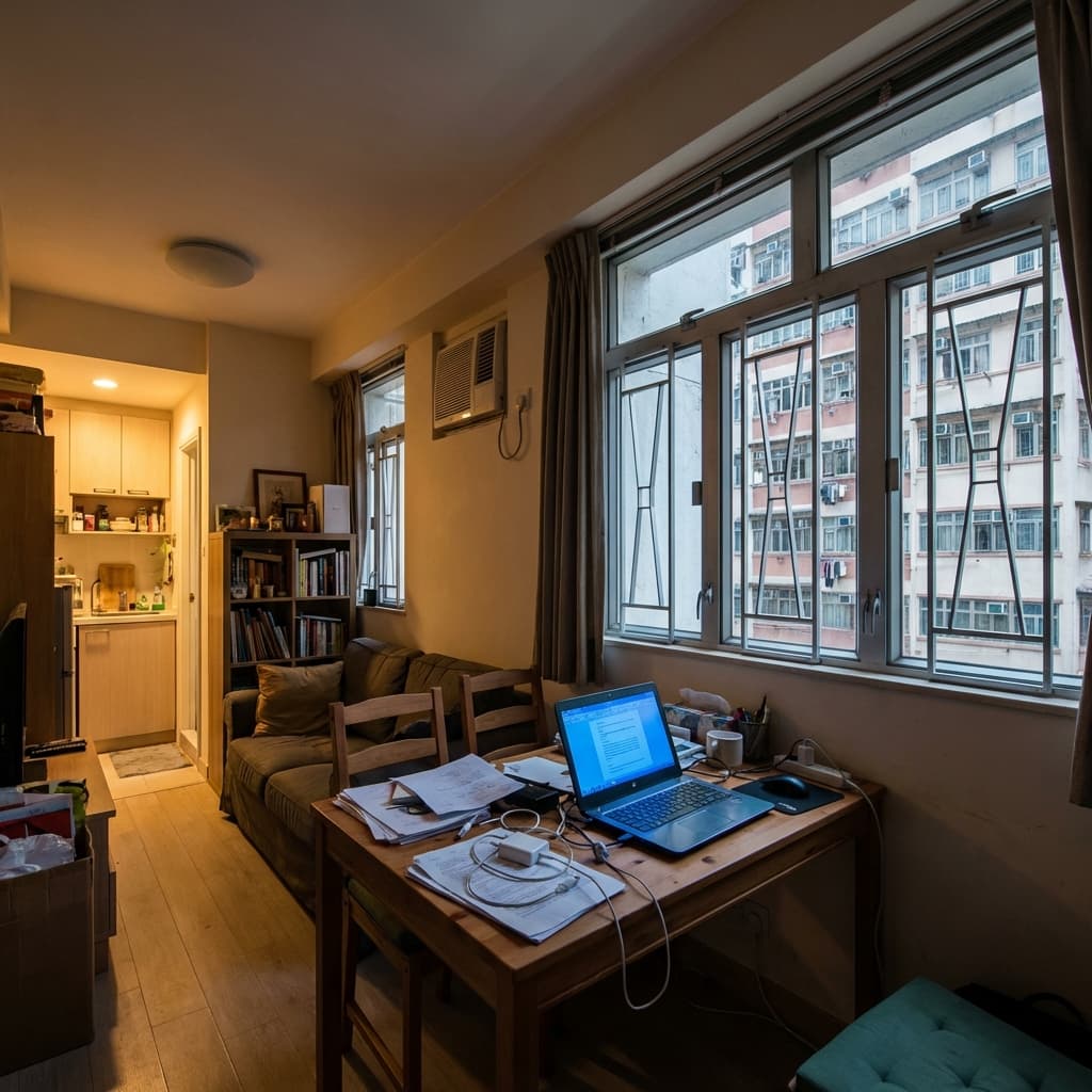 在香港,空間細、功能密集